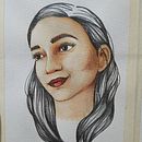 Mi Proyecto del curso: Retrato ilustrado en acuarela (Proceso analógico). . Ilustrasi tradisional proyek oleh mcgpinto_8 - 11.10.2019
