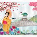 Mi Proyecto del curso: Ilustración en acuarela con influencia japonesa. Traditional illustration, and Watercolor Painting project by Maria Perez - 11.11.2019