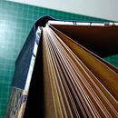 Álbum de fotos con papel reciclado . % Jorge Fuentes tarafından hazırlanan Ciltçilik projesi - 11.10.2019