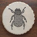 Mi Proyecto del curso: Introducción al bordado en blackwork. Bordado projeto de Consuelo Anguita - 15.11.2019