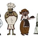 Meu projeto do curso: Fábrica de personagens ilustrados Ein Projekt aus dem Bereich Traditionelle Illustration von Robério Mendes - 16.11.2019