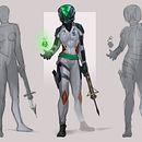 Concept Art. Characters.. Character Design project by Axel Municio Recio - 11.18.2019