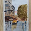 Mi Proyecto del curso: Paisajes urbanos en acuarela . % jbetalleluz tarafından hazırlanan Sulubo, Ve a Resim projesi - 11.19.2019
