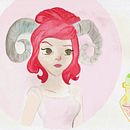 Meu projeto do curso: Ilustração em aquarela com influência japonesa . % Beatriz de Oliveira tarafından hazırlanan Sulubo, Ve a Resim projesi - 11.21.2019