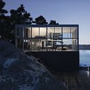 GlassHouse in the forest. 3D, Architecture, Digital Architecture, 3D Design, 3D Modeling, Photograph, and Post-production project by José Roberto Mosqueda Morales - 11.21.2019