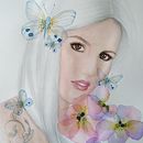 MI HIJA. Un progetto di Disegno di ritratti e Pittura di maria jose caceres sayago - 22.11.2019