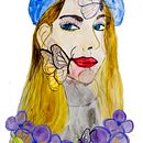 Mi Proyecto del curso: Retrato ilustrado en acuarela. Een project van Collage van Flo Kornuta - 23.11.2019