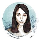 Retrato ilustrado de Bely Basarte. Un projet de Dessin de portrait de Laura Ruiz - 24.11.2019