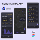 COVID-19 App. App Design, Mobile Design, UX / UI, Digital Design, and Digital Product Design project by Roberto Juarez - 03.29.2020