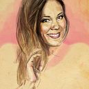 Lorena Gómez. Un projet de Dessin, Dessin au cra, on, Dessin artistique, Dessin de portrait, Dessin réaliste, Design , Illustration traditionnelle, Illustration numérique et Illustration vectorielle de Jose Carmona - 01.08.2016