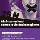  la Campaña 25 N: Día internacional contra la violencia de género. Un projet de Art conceptuel, Créativité, Conception d'affiches , et Design graphique de Domnina VS - 25.11.2019