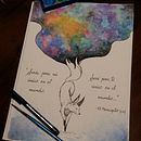 Mi Proyecto del curso: Técnicas modernas de acuarela. Een project van Aquarelschilderen van Julieta María Román Cappelen - 16.05.2019