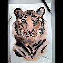 Meu projeto do curso: Técnicas experimentais de aquarela para principiantes me sigam: @cristinasoile. Pintura em aquarela projeto de Deborah Cristina - 02.12.2019