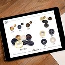 Catálogo - Disbotón . Design, Graphic Design, Marketing, and Digital Marketing project by Rosa Roselló Garrigó - 12.03.2019