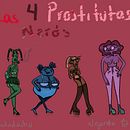 Mi Proyecto del curso: LAS 4 PROSTITUTAS NERDS. Projekt z dziedziny Trad, c i jna ilustracja użytkownika Alejandra Barragán - 03.12.2019