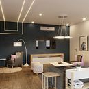 Diseño integral de una vivienda. Arquitetura de interiores, e Design de interiores projeto de Micaela Recosta - 07.12.2019