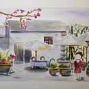 My project in Watercolor Illustration with Japanese Influence course . % poti tarafından hazırlanan Geleneksel illüstras, Ve on projesi - 12.08.2019