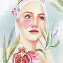 Mi proyecto: (auto)retrato ilustrado en acuarela. Drawing, and Watercolor Painting project by Cristina Fontán - 12.08.2019