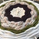 primera prueba de telar circular. Fine Arts project by Monica Boezio Sattler - 12.10.2019
