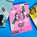 SAPAPERRA. Br, ing e Identidade, Direção de arte, e Design gráfico projeto de David Andres Peña - 07.10.2019