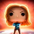 Capitana Marvel Funko. Digital Design, and Photograph project by Carlos Rosas - 12.09.2019