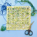Mi Proyecto del curso: Técnicas de bordado experimental sobre papel. Un projet de Broderie de Maria Cristina Naranjo Rojas - 01.12.2019