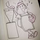 Mi Proyecto del curso: Introducción a la creación de personajes estilo cartoon. Ilustração tradicional projeto de Itzel Rojas - 12.12.2019