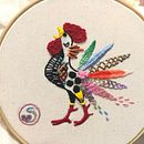 Mi Proyecto del curso: Técnicas de bordado: ilustrando con hilo y aguja. Un proyecto de Artesanía, Bordado, Concept Art, Diseño, Diseño gráfico, Fotografía artística y Fotografía digital de Sandra Cardona - 13.12.2019