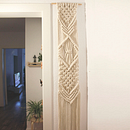 Mi Proyecto del curso: Introducción al macramé: tapiz XL. Arts, and Crafts project by Valeria Couble Juillet - 10.13.2019
