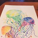 Medusas . Pictură în acuarelă de carly_montoyap - 12.15.2019