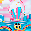 Oreo Dulce Diversión. 3D Animation project by Jonathan Cocuy - 12.17.2019