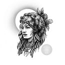 Mi Proyecto del curso: Diseño e ilustración digital de tatuajes con Procreate. Un proyecto de Diseño de personajes de Martin Borus - 18.12.2019