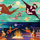 THE FOUNTAIN OF THE WISHES, ILLUSTRATION COMPiLATION    # 1 Ein Projekt aus dem Bereich Traditionelle Illustration von William Pineda - 19.12.2019