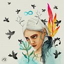 Meu projeto do curso: Retrato ilustrado em aquarela. Un progetto di  di Katia Barria - 20.12.2019