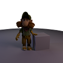 Mi Proyecto del curso: Rigging y deformación de un personaje. 3D Animation, and Rigging project by Salvador Andres Ramirez Sanchez - 12.21.2019