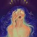 Queen of the Stars Ein Projekt aus dem Bereich Traditionelle Illustration von Oriana Ramirez - 21.12.2019