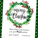 Proyecto final: Tarjeta navideña.  projeto de Melissa Campos - 05.01.2020