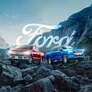 Ford Pick-Ups Ein Projekt aus dem Bereich Grafikdesign und Fotoretuschierung von Sergio Cantor - 09.09.2019