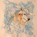 Mi Proyecto del curso: Retrato ilustrado en acuarela. Pintura em aquarela projeto de Sabrina Giannina - 05.01.2020