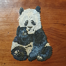 Esto esta de pelos: Un panda comiendo. Arts, Crafts, Traditional illustration, and Painting project by Felipe Andrade - 12.24.2019