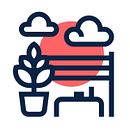 Mi Proyecto del curso: Introducción al diseño de iconos. Een project van  Ontwerp, Logo-ontwerp y Mobiel ontwerp van Cecilia Torti - 29.12.2019