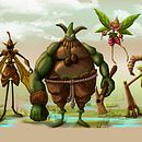 Proyecto final del Curso: Introducción al diseño de personajes para animación y videojuegos. 2D Animation project by Xavier Ortega - 01.18.2020