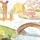 Mi Proyecto del curso: Ilustración en acuarela con influencia japonesa. Projekt z dziedziny Trad, c i jna ilustracja użytkownika Alba Sanchez - 29.12.2019