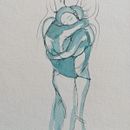 Abrazocorazón. Projekt z dziedziny Trad, c i jna ilustracja użytkownika Luisa Cardenete de las Heras - 01.06.2019