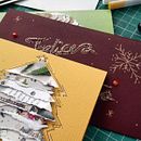 Tarjetas de felicitación Ein Projekt aus dem Bereich Stickerei und Kartonmodellbau von Guadalupe Rojas - 10.12.2019