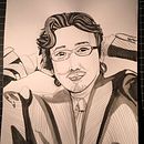 Mi Proyecto del curso: Introducción al retrato con tinta china y plumilla Ein Projekt aus dem Bereich Porträtzeichnung von sir_dydimus - 31.12.2019