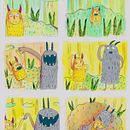 Una Historia de amor. Mi Proyecto del curso: Introducción a la psicología del color: la narrativa cromática. Traditional illustration project by Nina Scaglioni - 01.01.2020