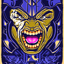 Mi Proyecto del curso: Ilustración vectorial: más volumen y rock and roll. Hulk: Thor Ragnarok. Un projet de Illustration traditionnelle et Illustration numérique de Fabian Baeza - 01.01.2020