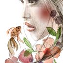 Mi Proyecto del curso: Retrato ilustrado en acuarela. Un projet de Beaux Arts de Maria Alvarez - 02.01.2020