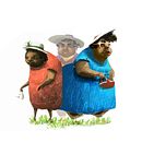 South things: Diseño de personajes. Un projet de Conception de personnages, Conception de personnages 3D, Illustration traditionnelle et Illustration jeunesse de Jon Ander Schwarz Sobron - 04.01.2017
